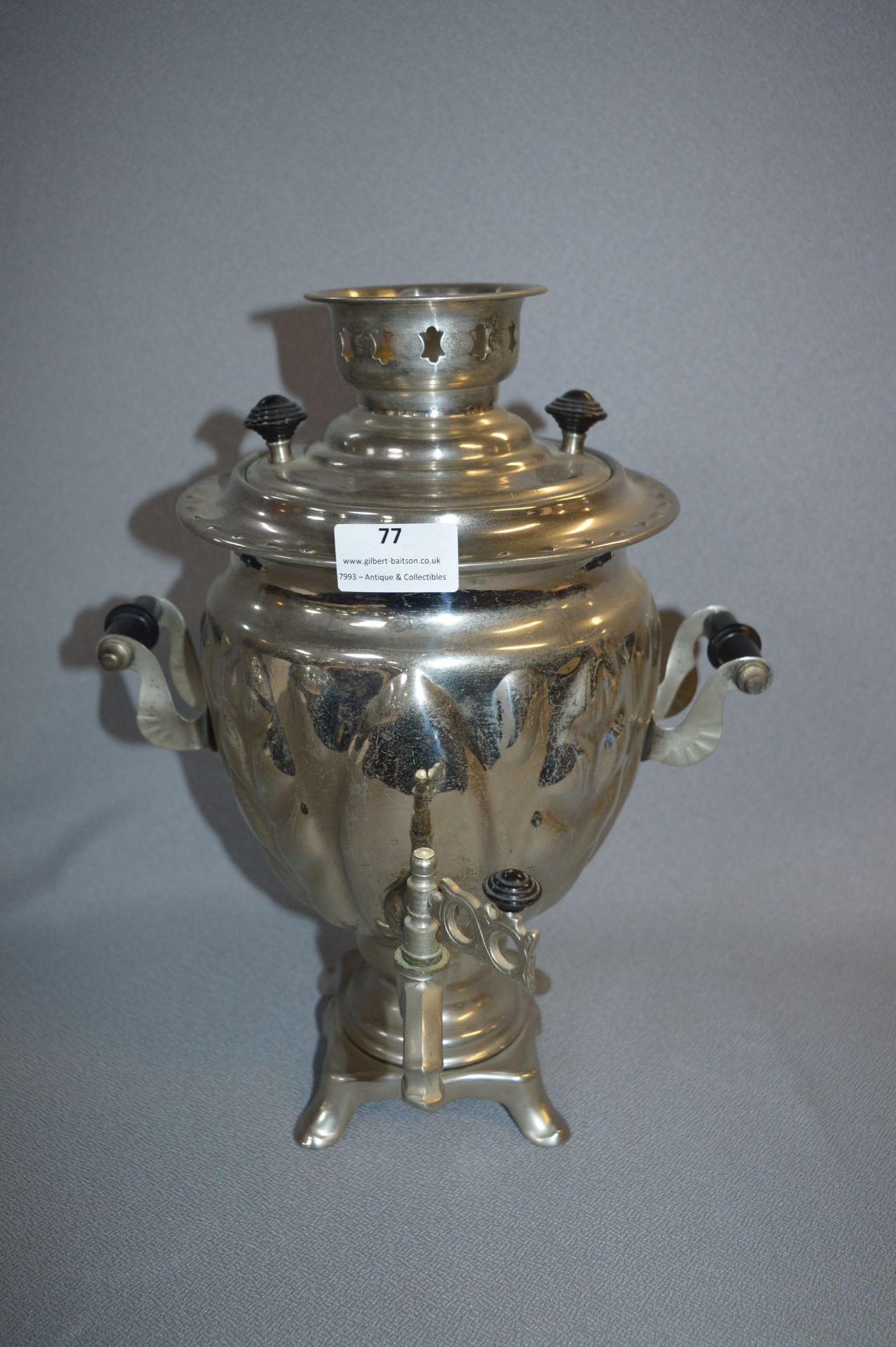 Chrome Plated Samovar