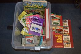 Collection of Picture History Motorcar Books, Dinky Toys Book, Eagle Annuals, etc.