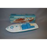 A. Wells & Co Battery Operated Power Boat with Box