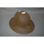 WWII British Military Helmet