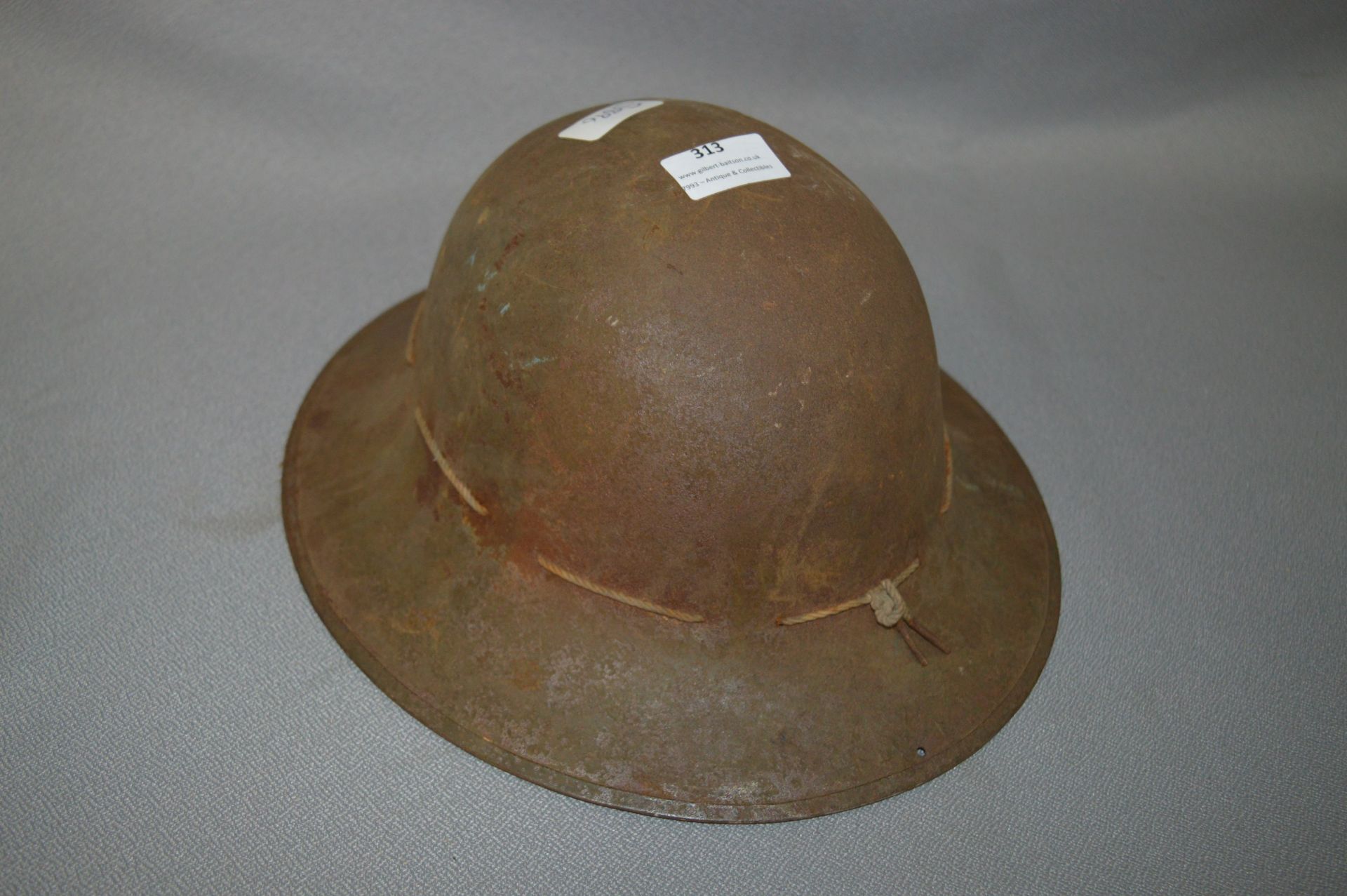 WWII British Military Helmet