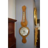 Negretti & Zambra Mahogany Banjo Barometer