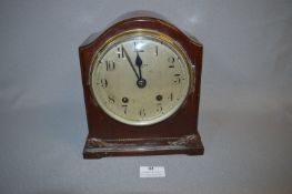 James Walker of London Mahogany Cased Mantel Clock