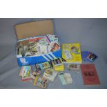 WWF Trading Cardings, Top Trumps, Tea and Cigarette Cards