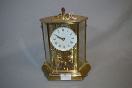 Kundo Brass Cased Anniversary Clock