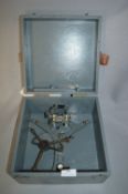 Wood Cased Azimuth, Compass Magnifier