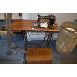 Willcox & Gibbs Treadle Sewing Machine Table