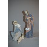 Nao Lladro Figurine Group - Mary, Joseph and Jesus