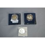 Three Royalty Commemorative £5 Coins