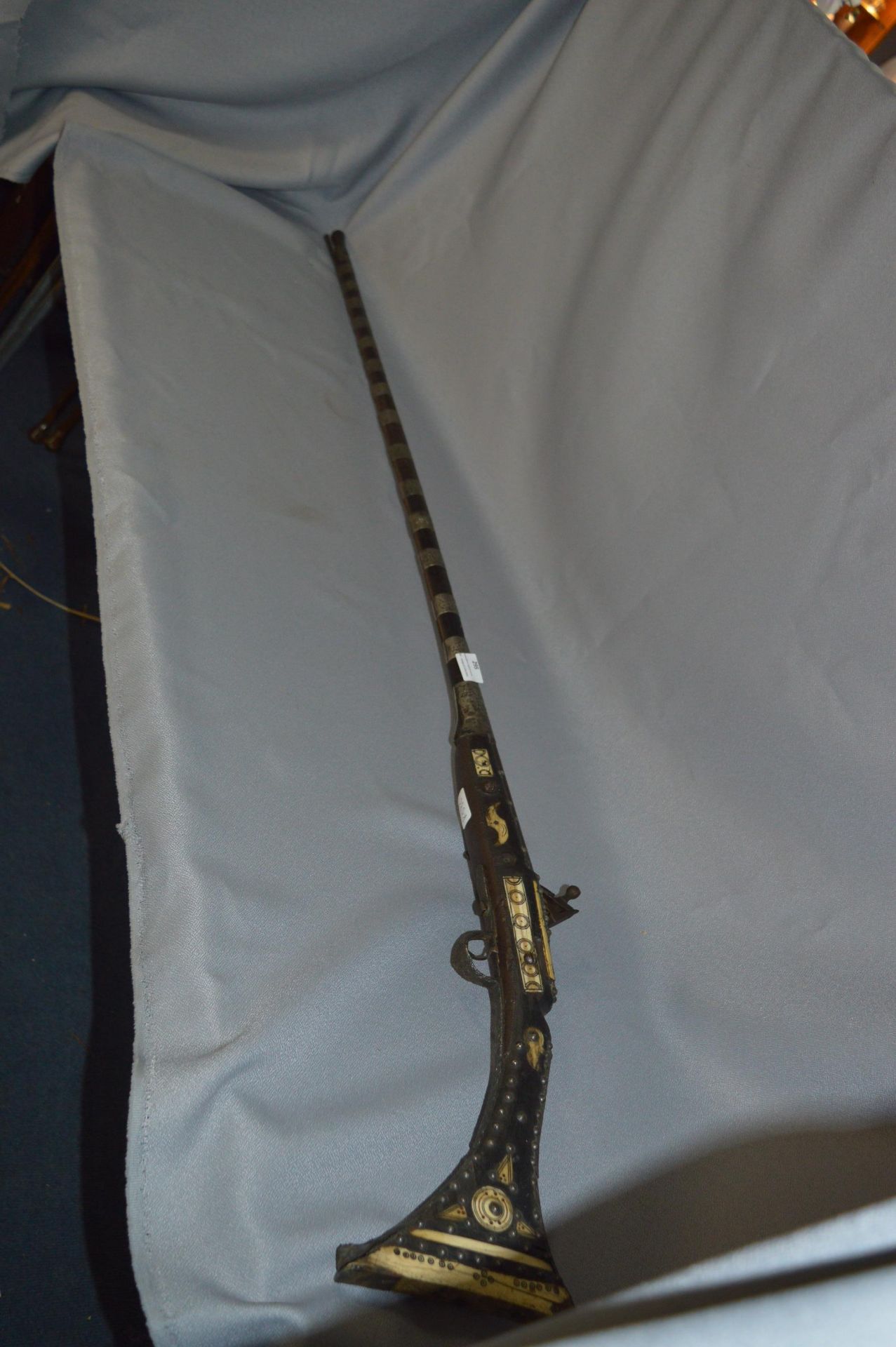 Persaina Silver & Ivory Mounted Rifle