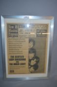New Musical Express Front Page Cover - March 1968 the Beatles