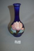 Moorcroft Blue Ground Decorative Vase 21.5cm Tall