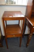 Mahogany Square Wash Stand