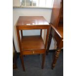 Mahogany Square Wash Stand