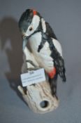Goebel West German Pottery Figurine - Woodpecker