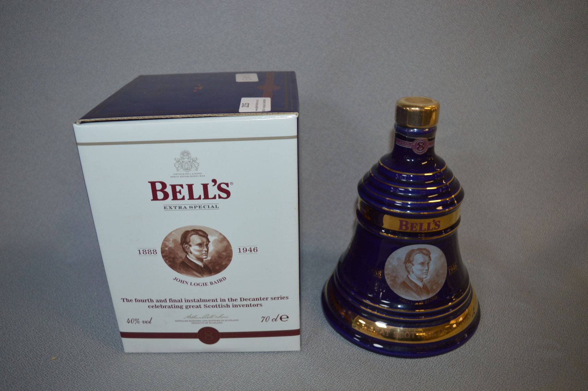 Wade Bell Scotch Whiskey Decanter - Christmas 2004