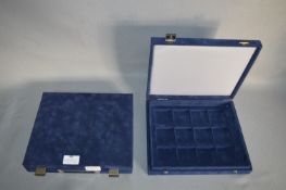 Two Coin Collectors Cases (Empty)