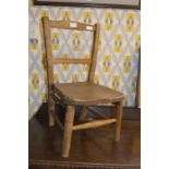 Child's Elm Seated Chair