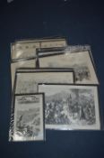 Collection of "The Illustrated London News" Prints