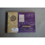 Queen Elizabeth II Royal Visit to Australia Commemorative Coin & Stamp Set