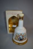 Wade Bell Whiskey Decanter - Andrew & Sarah Ferguson Marriage 1986