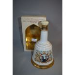 Wade Bell Whiskey Decanter - Andrew & Sarah Ferguson Marriage 1986