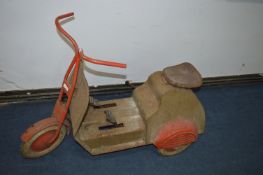 1950's Triang Pedal Scooter
