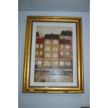 Framed Oil Painting on Board - Artiom Russian Artist