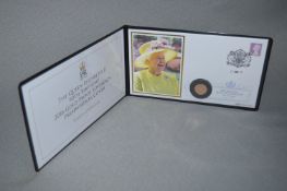 Jubilee Mint Queen Elizabeth II 90th Birthday 2016 Gold Proof Sovereign with Presentation Cover