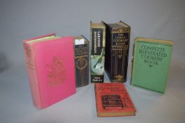 Six Cookery Books Including Mrs Beetons