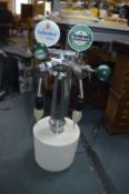Upcycled Two Tap Bar Pump Converted to Lamp