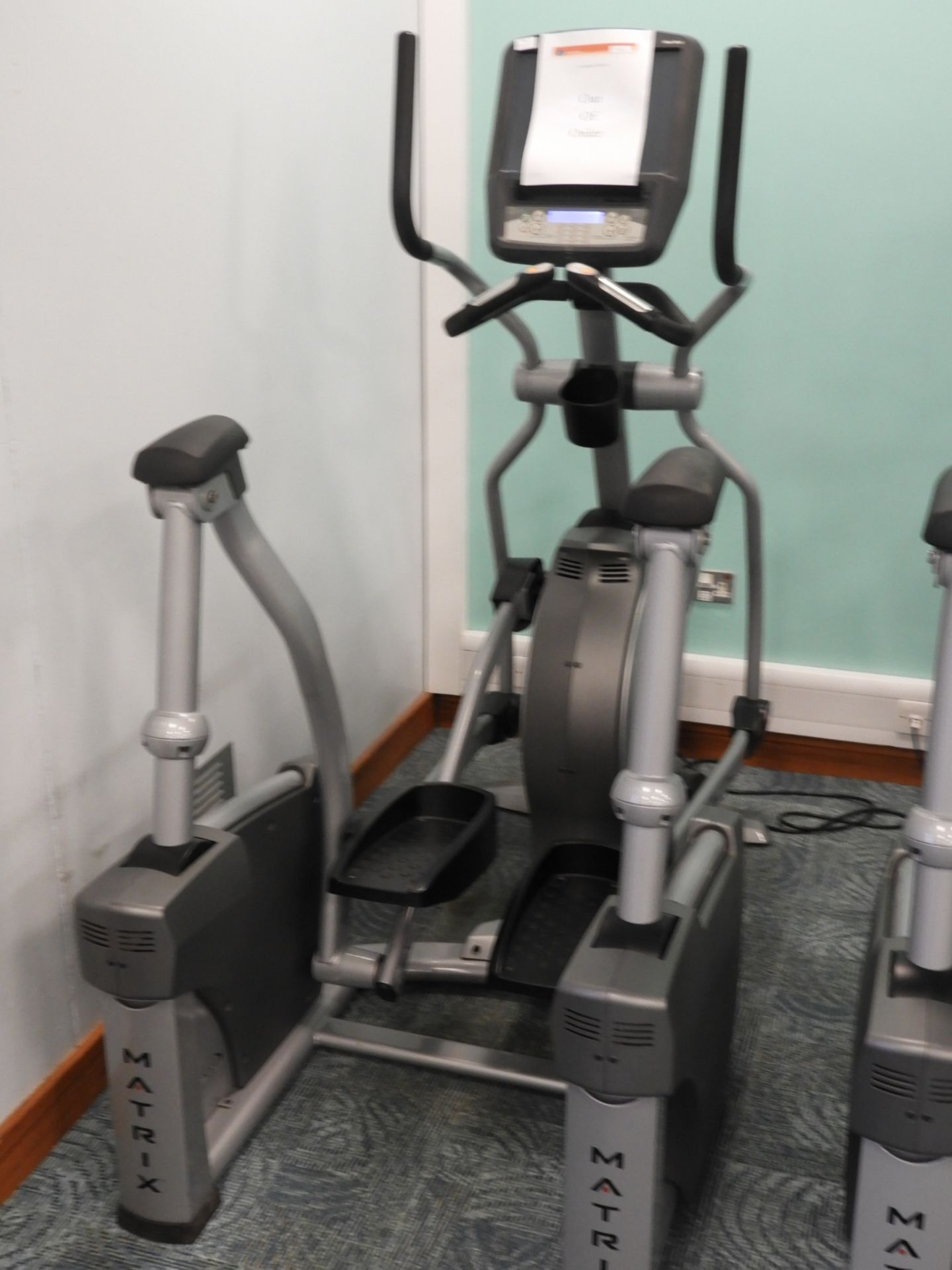 *Matrix Elliptical Trainer Model:EHRUSA7XE with To