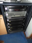 *Large Rack Containing the Music & Audio System as Fitted Through the Establishment...