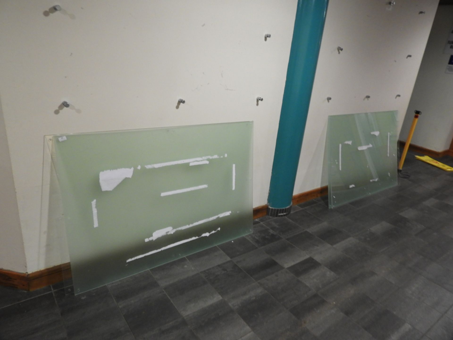 *Two Wall Mounted Perspex Display Boards