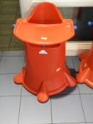 *Kiddikone Highchair with Red Table