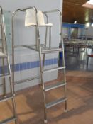 *Stainless Steel & GRP Poolside Lifeguard Station