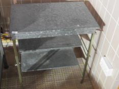 *Stainless Steel and Galvanised Shelf Unit