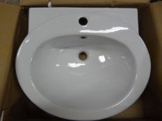 *TCCPT03 Petite Basin 1TH Bathroom Sink