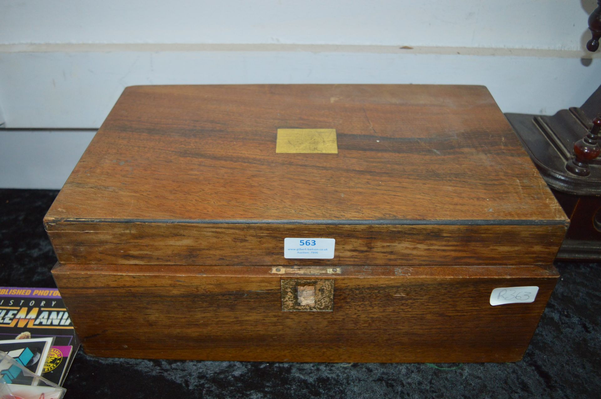 Victorian Mahogany Writing Box