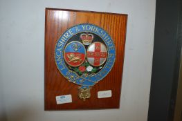 Lancashire and Yorkshire Railway Wall Plaque
