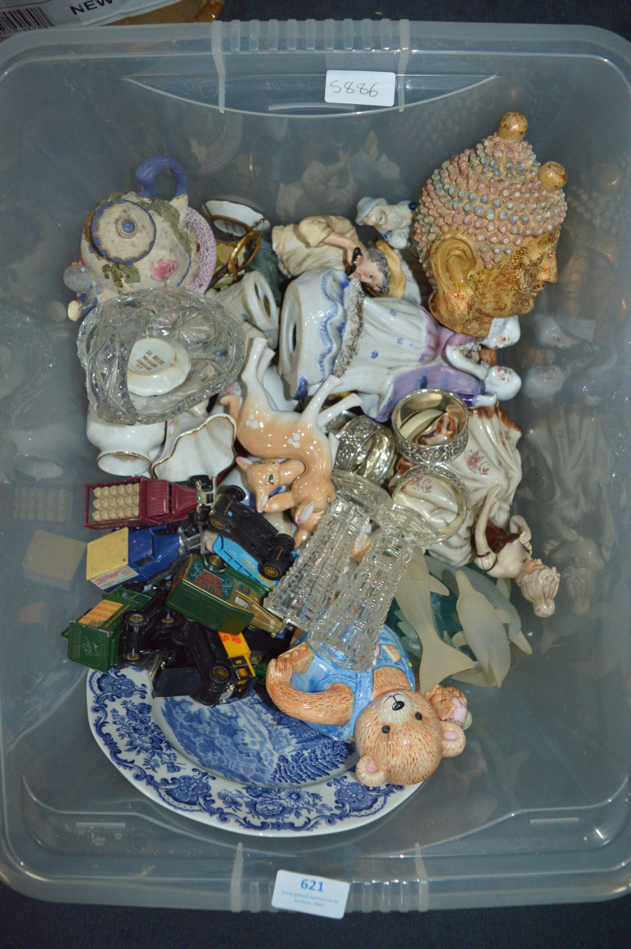 Storage Box Containing Pottery Ornaments, Days Gon