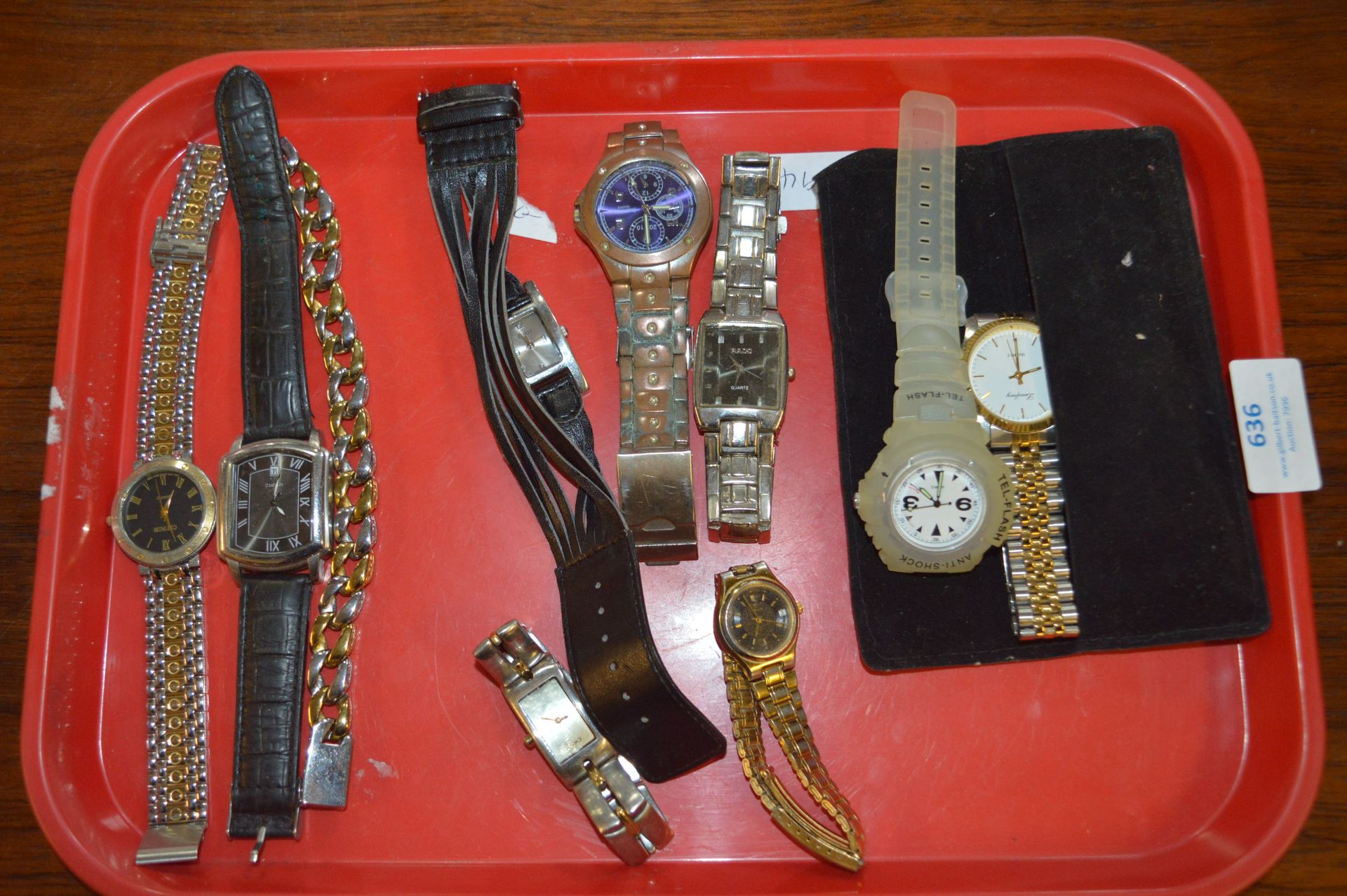 Tray Lot of Ladies and Gents Wristwatches