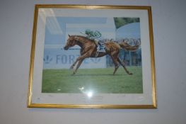 Roy Miller Limited Edition Horse Racing Print - La