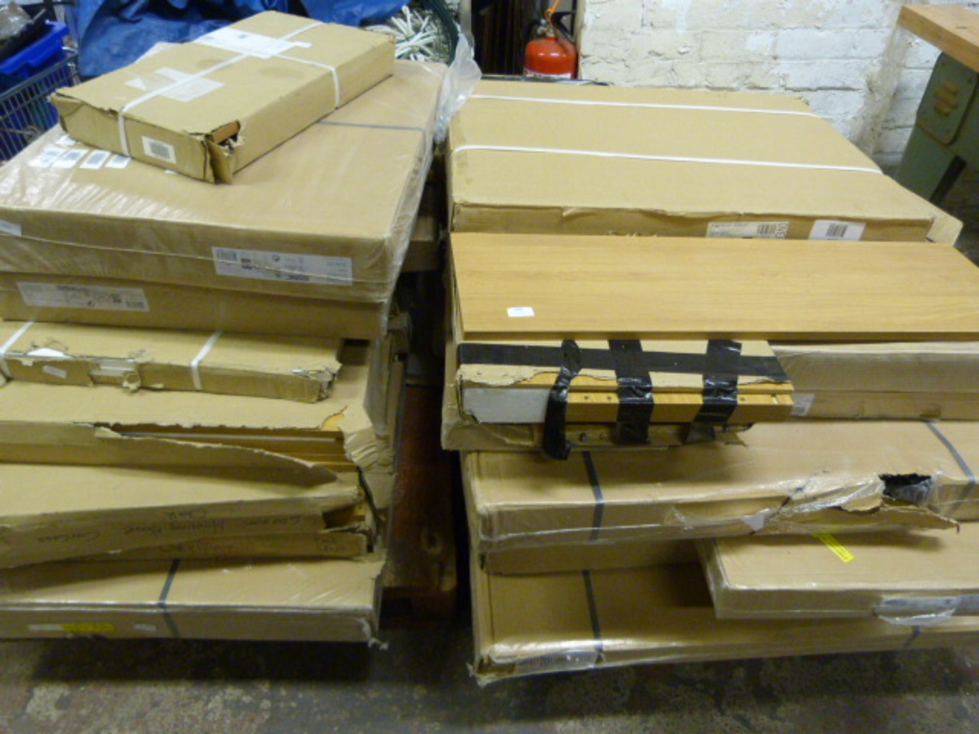 *Two Pallets of Cooke & Lewis Flat Pack Oak Effect