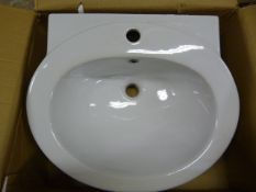 *TCCPT03 Petite Basin 1TH Bathroom Sink