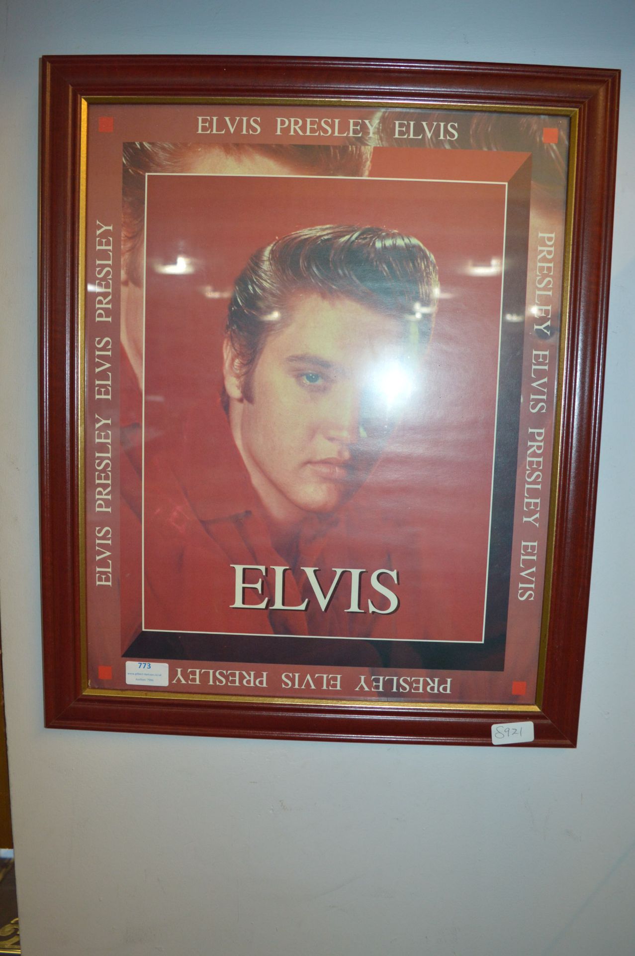 Framed Elvis Presley Photo Print