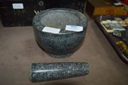 Granite Mortar & Pestle