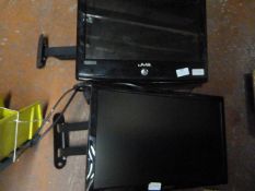 *Asus and a JMB Monitor with Wall Brackets