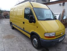 *Renault Master DCI120 Single Wheel Base Diesel Van