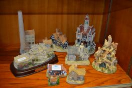 Collection of David Winter Cottages and Frazier Cr